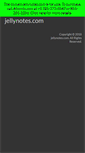 Mobile Screenshot of jellynotes.com